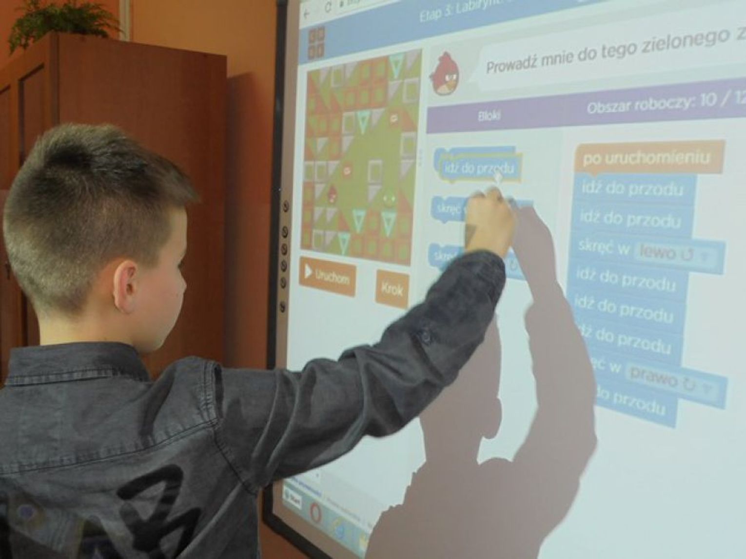 Tydzień Edukacji Informatycznej w "Ósemce" Płyta Do Edukacji Informatycznej Oto Ja