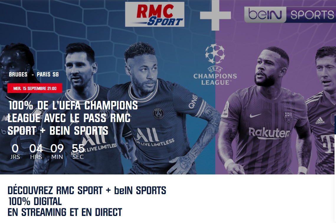 UEFA Champions League 2021-2022 : Un pack RMC Sport + beIN SPORTS à 19 Diffusion Ligue Des Champions 2022 Rmc Sport