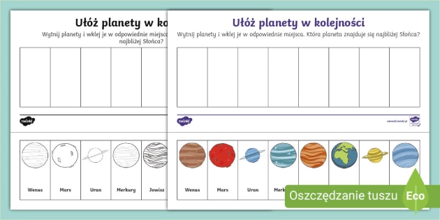 W Tabeli Zostały Przedstawione Planety Układu Słonecznego