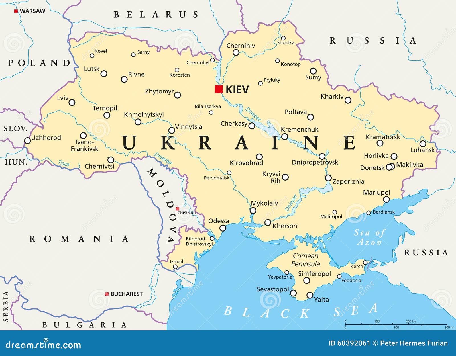 Ukraine Vector Illustration | CartoonDealer.com #17562836 Kiedy Powstała Ukraina Jako Państwo