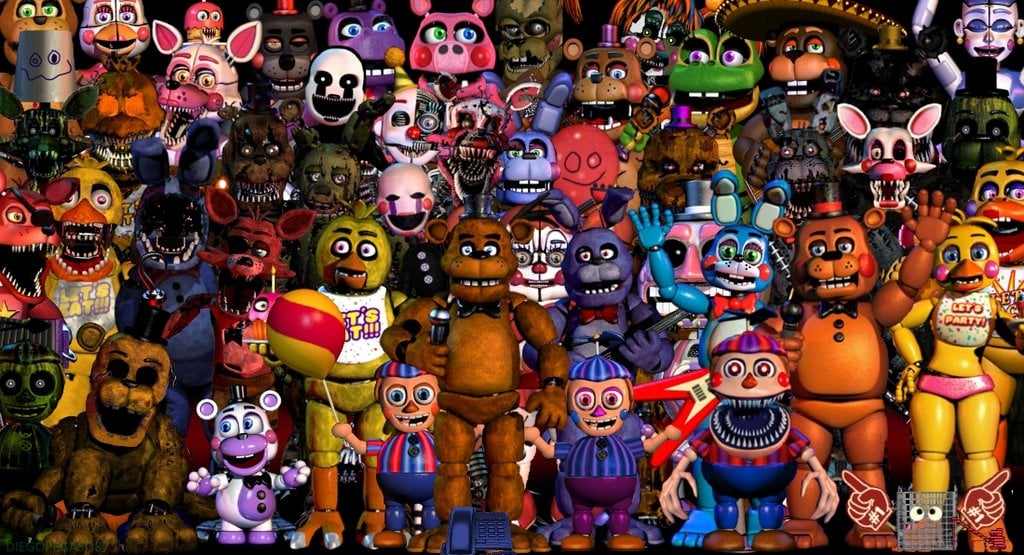 Ultimate Custom Night: Game Crossover GRATIS dari Semua Seri Five Five Nights At Freddy S Custom Night