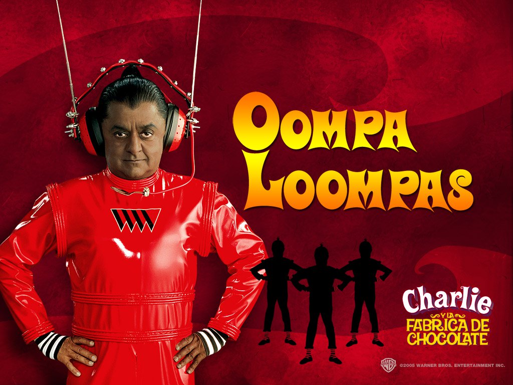 Umpa Lumpa, el personaje de Charlie y La Fábrica de Chocolate Umpa Lumpa Charlie I Fabryka Czekolady