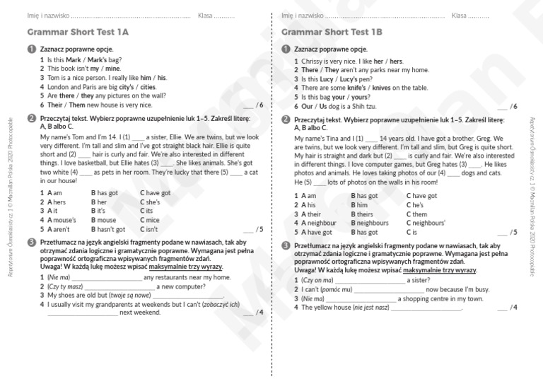 Egzamin 6 Klasisty Angielski Pdf