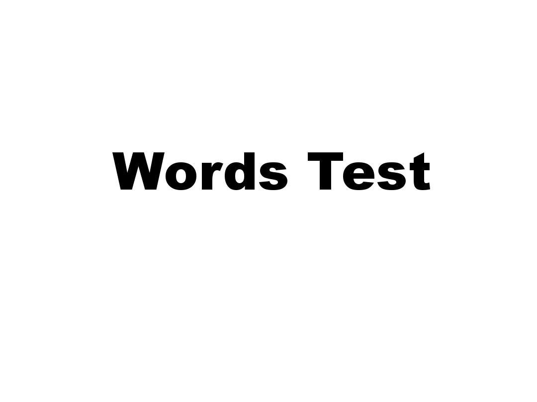 Test Unit 4 Klasa 4