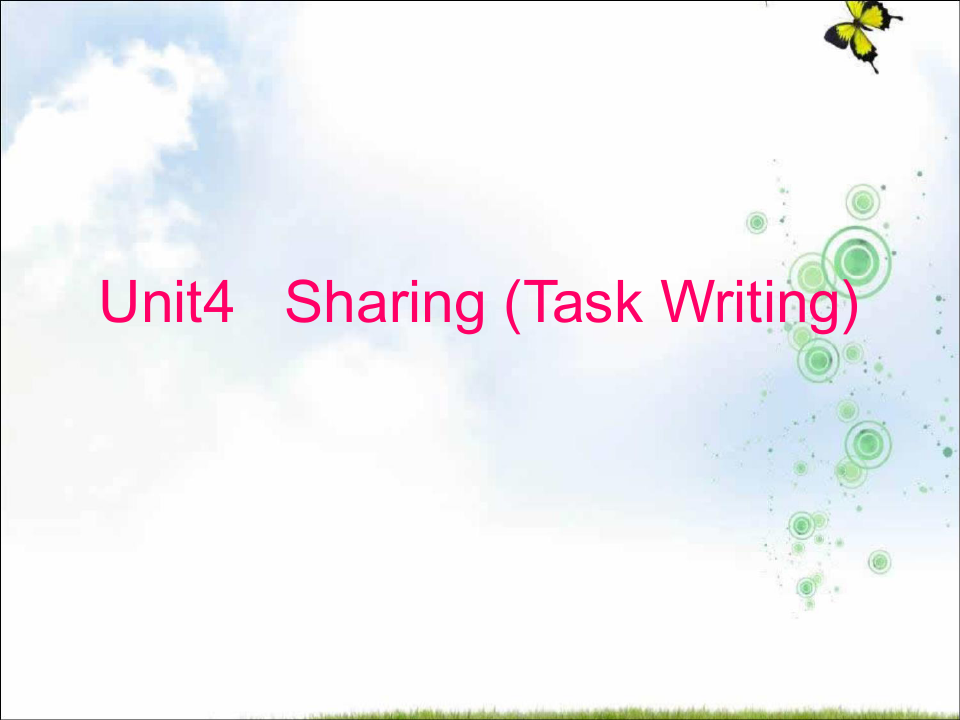 高中英语选修七人教版课件:Unit+4+Sharing+英语读写任务——Sharing_word文档在线阅读与下载_无忧文档 Steps Plus 5 Unit 4