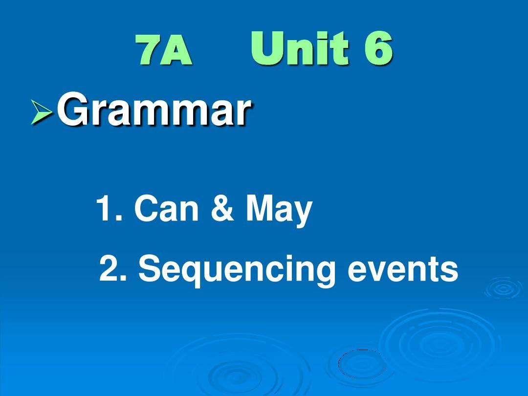 牛津译林版七上:Unit+6+Food+and+lifestyle+Grammar(共24张PPT)_word文档在线阅读与下载_无忧文档 Klasa 6 Unit 6