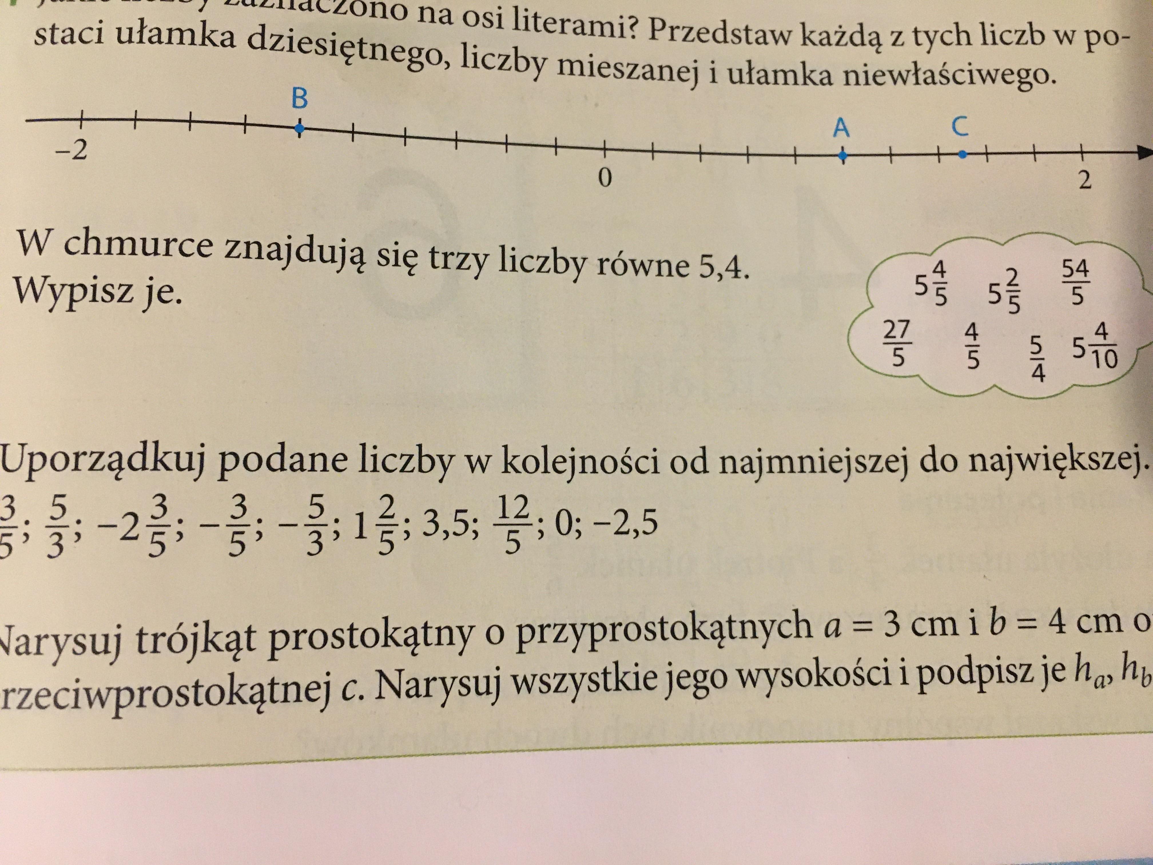 Uporządkuj podane liczby w kolejności od najmniejszej do największej Uporządkuj Podane Liczby W Kolejności Od Najmniejszej Do Największej