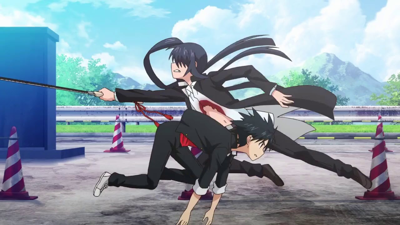 UQ HOLDER TOUTA VS Kuroumaru - YouTube Uq Holder Touta X Kuromaru