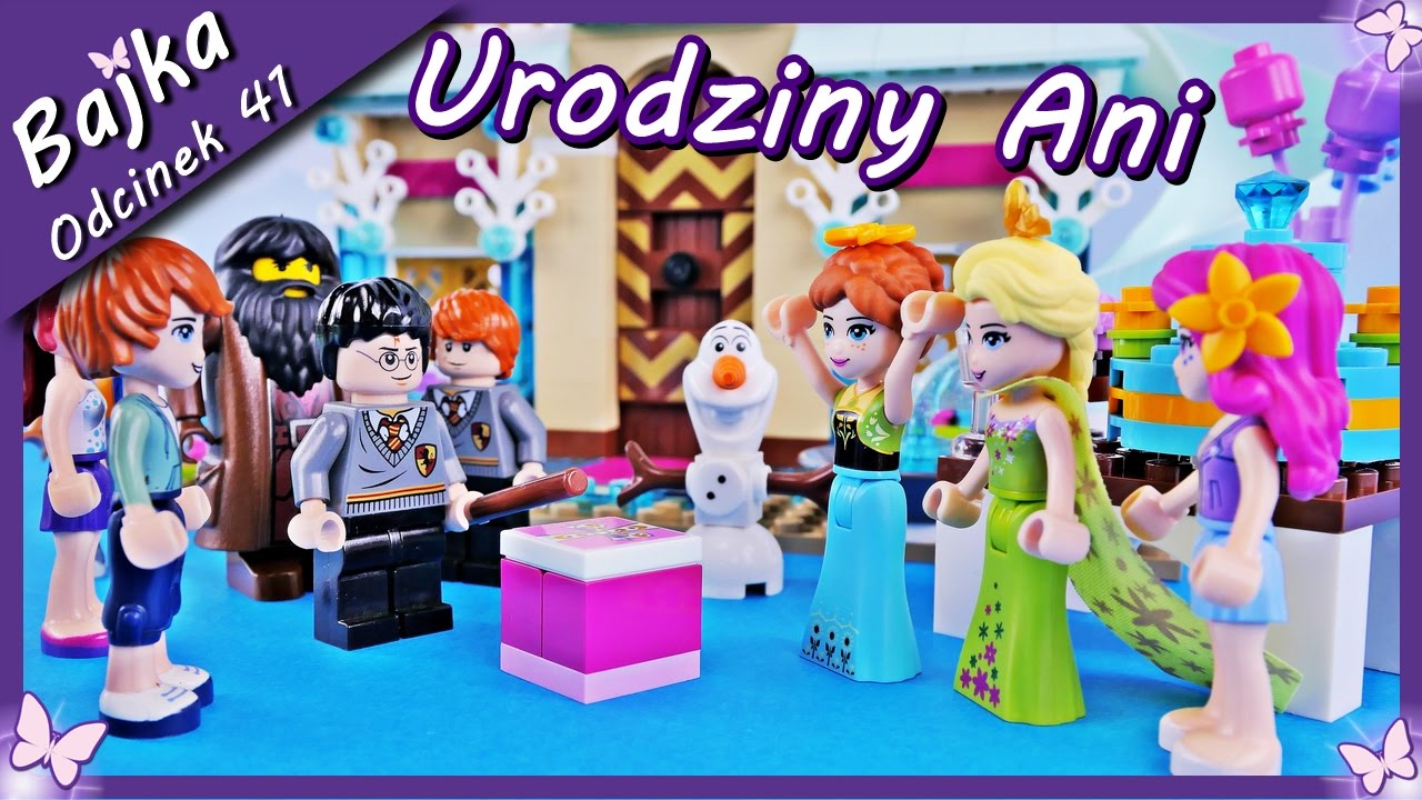 Urodziny Anny i magia Harrego Pottera - Bajka po polsku z klockami Lego Bajki Lego Dla Dziewczyn Po Polsku