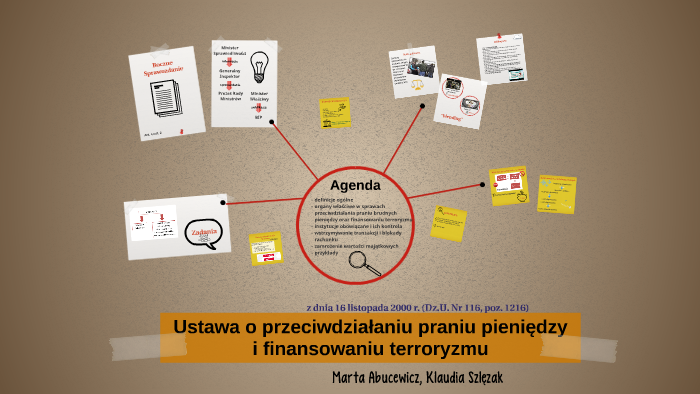 Ustawa O Praniu Brudnych Pieniędzy