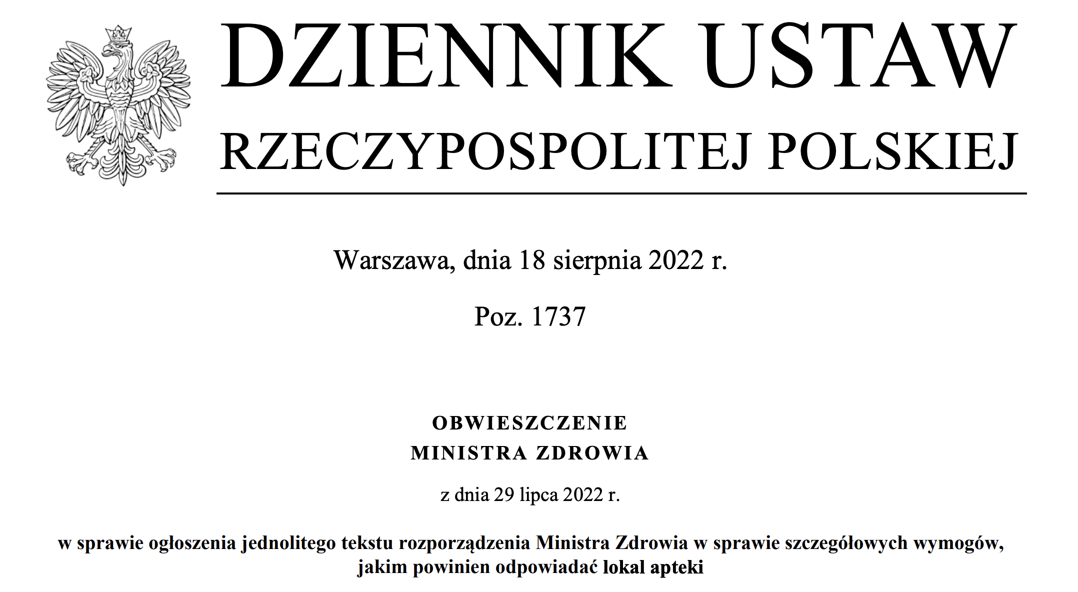 Rozporządzenie Ministra Zdrowia Z Dnia 6 Lutego 2012