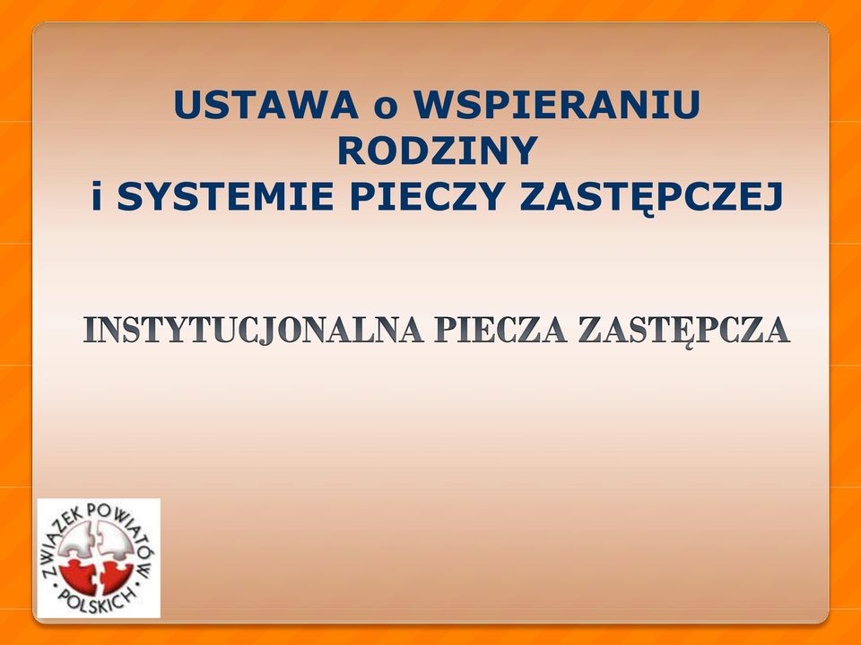 Ustawa O Wspieraniu Rodziny I Systemie Pieczy Zastępczej Komentarz Pdf