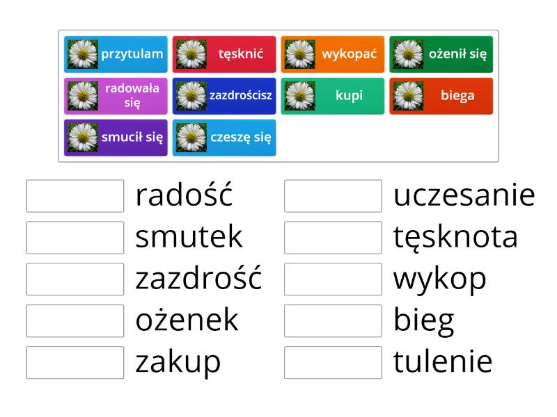 Utwórz Z Sylab Rzeczowniki Złożone