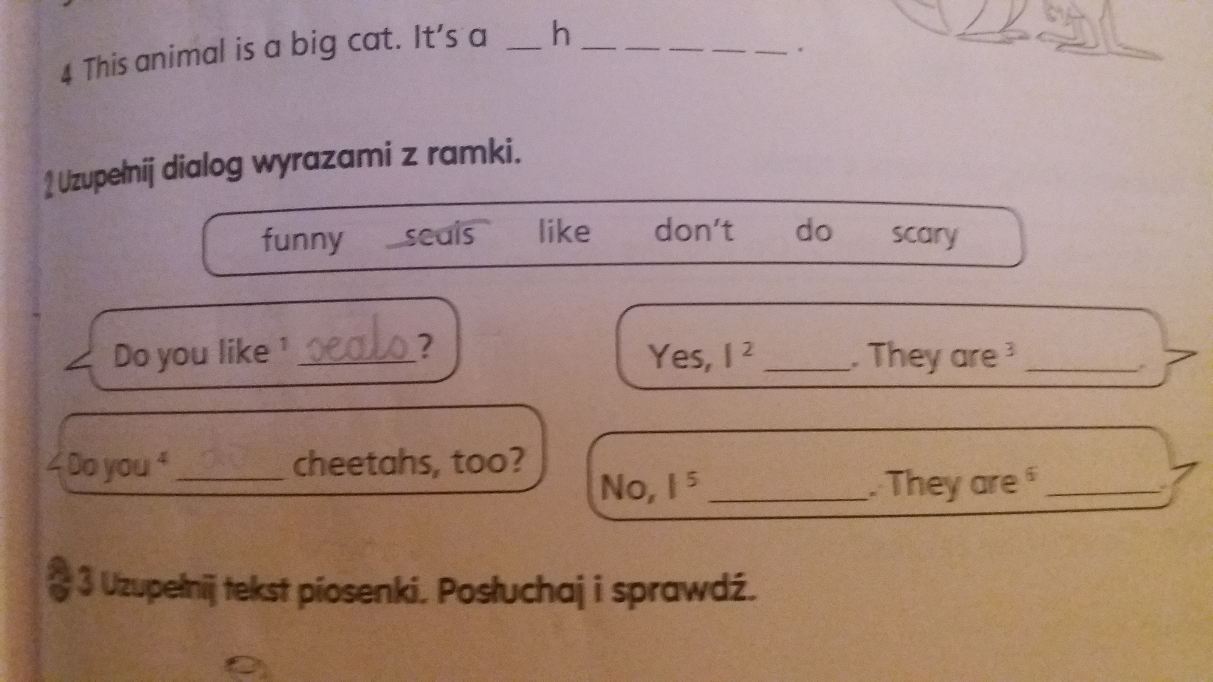 Uzupełni dialog wyrazami z ramki klasa 3 podstawowa - Brainly.pl Uzupełnij Dialog Wyrazami Podanymi W Ramce Too Big