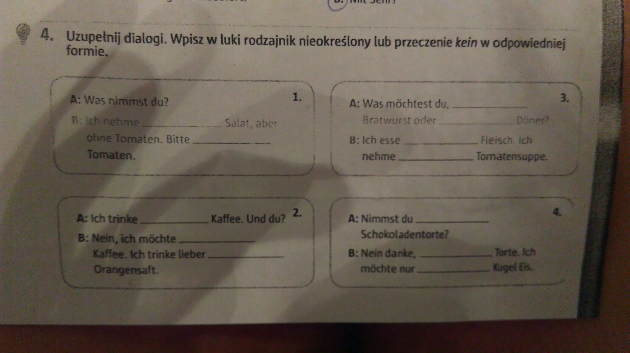 Wpisz Właściwy Rodzajnik Nieokreślony Lub Określony