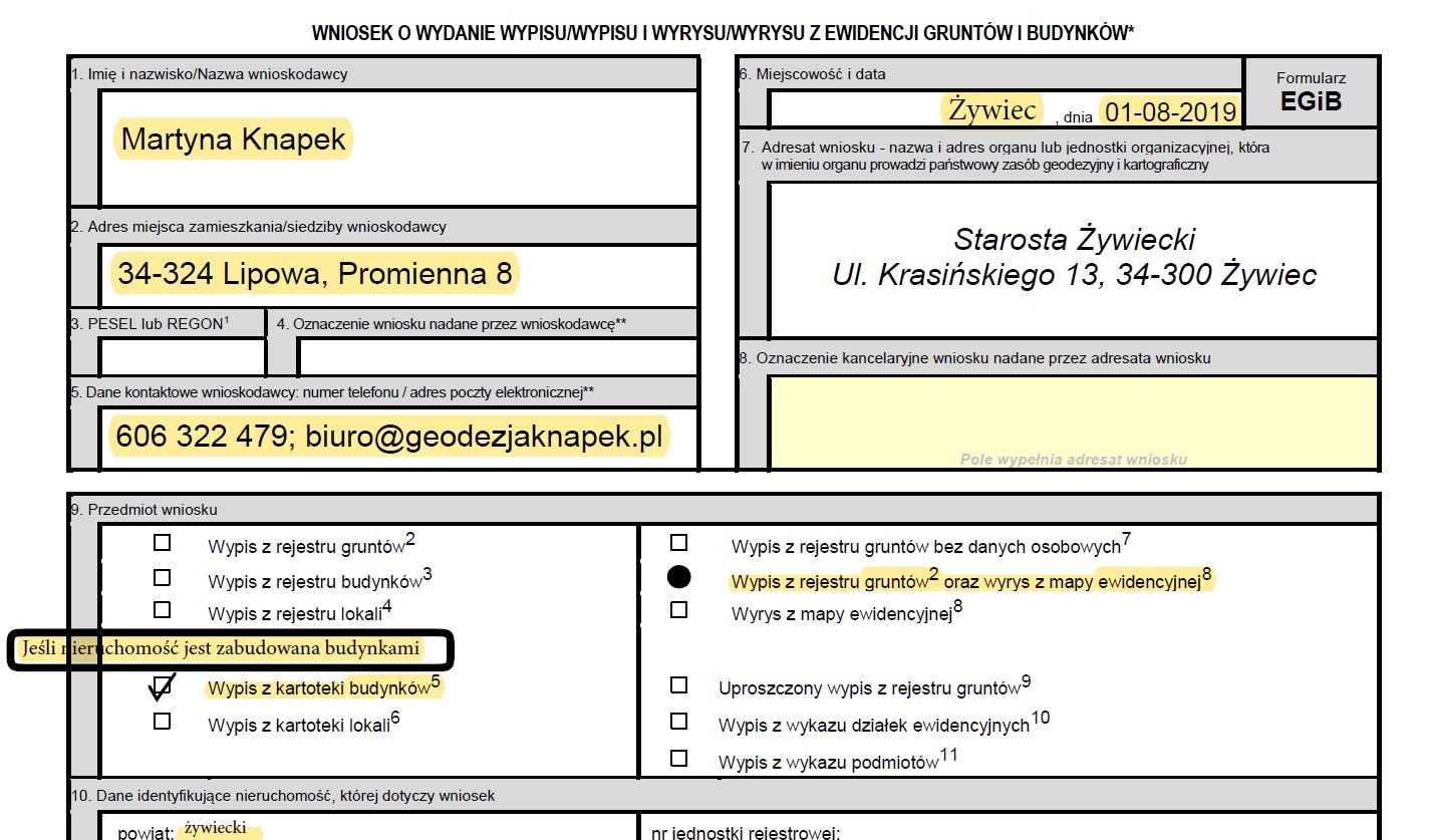 Gdzie Dostanę Wypis Z Rejestru Gruntów