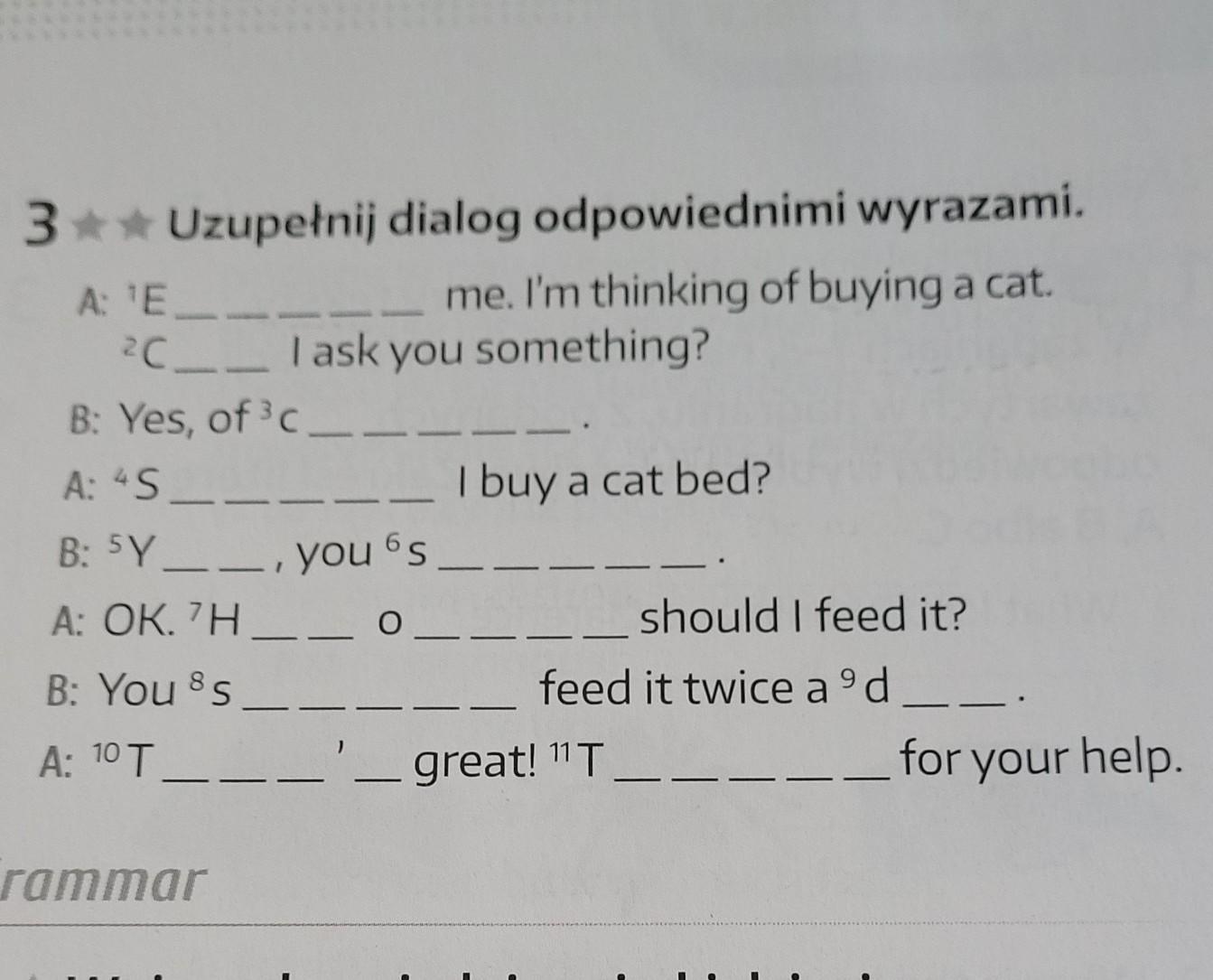 uzupełnij dialog odpowiednimi wyrazami - Brainly.pl Uzupełnij Dialog Odpowiednimi Wyrazami Z Ramki