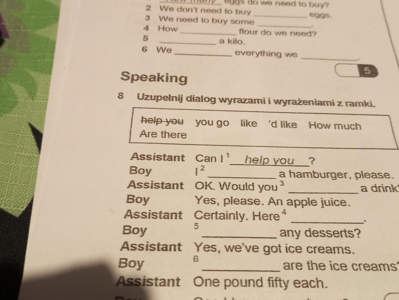 Uzupełnij Dialog Wyrażeniami Z Ramki He S Hi Nice