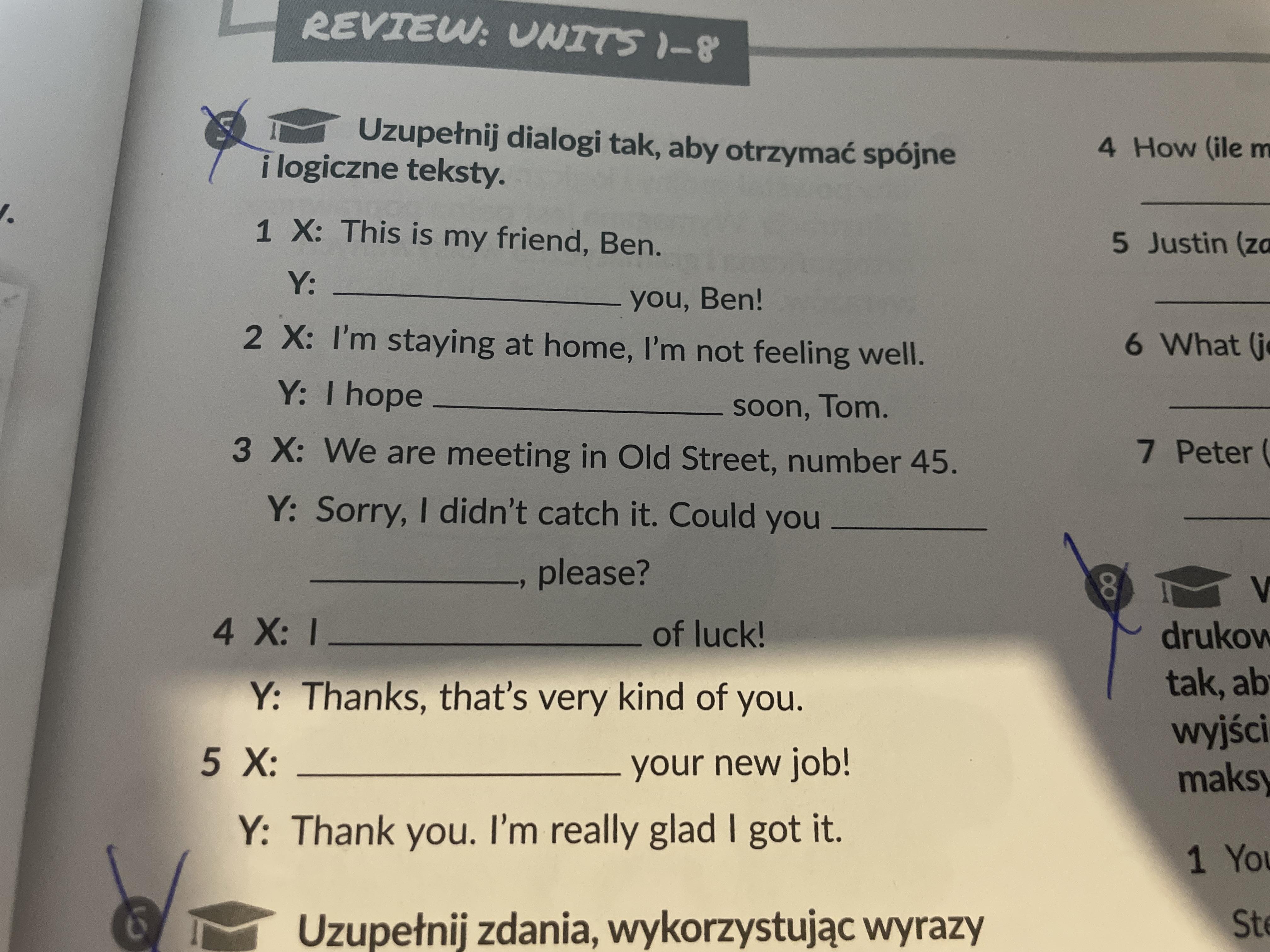 Uzupełnij dialogi tak, aby otrzymać spójne i logiczne teksty - Brainly.pl Uzupełnij Dialogi Tak Aby Otrzymać Spójne I Logiczne Teksty