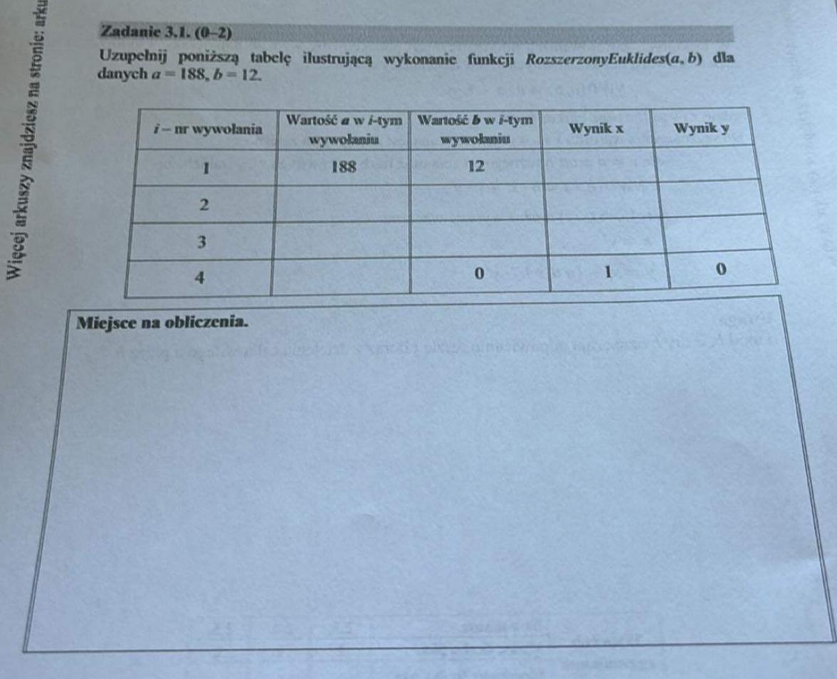 Uzupelnij Ponizsza Tabele Postaraj Sie Jak Najwiecej