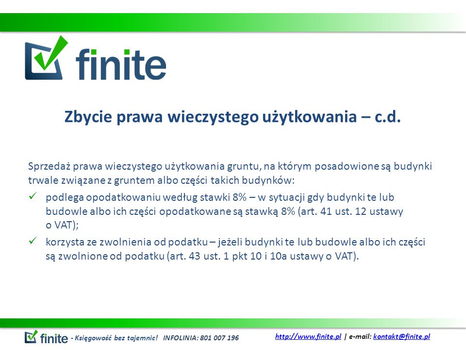Przejście Z Użytkowania Wieczystego Na Własność