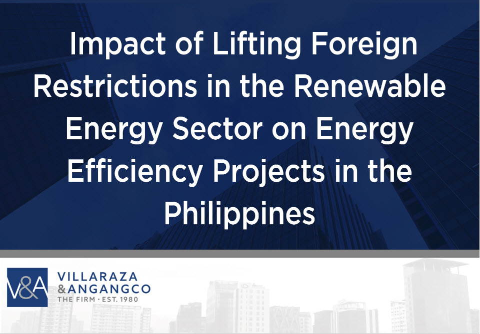 V&A Law Renewable Energy Law An International Assessment