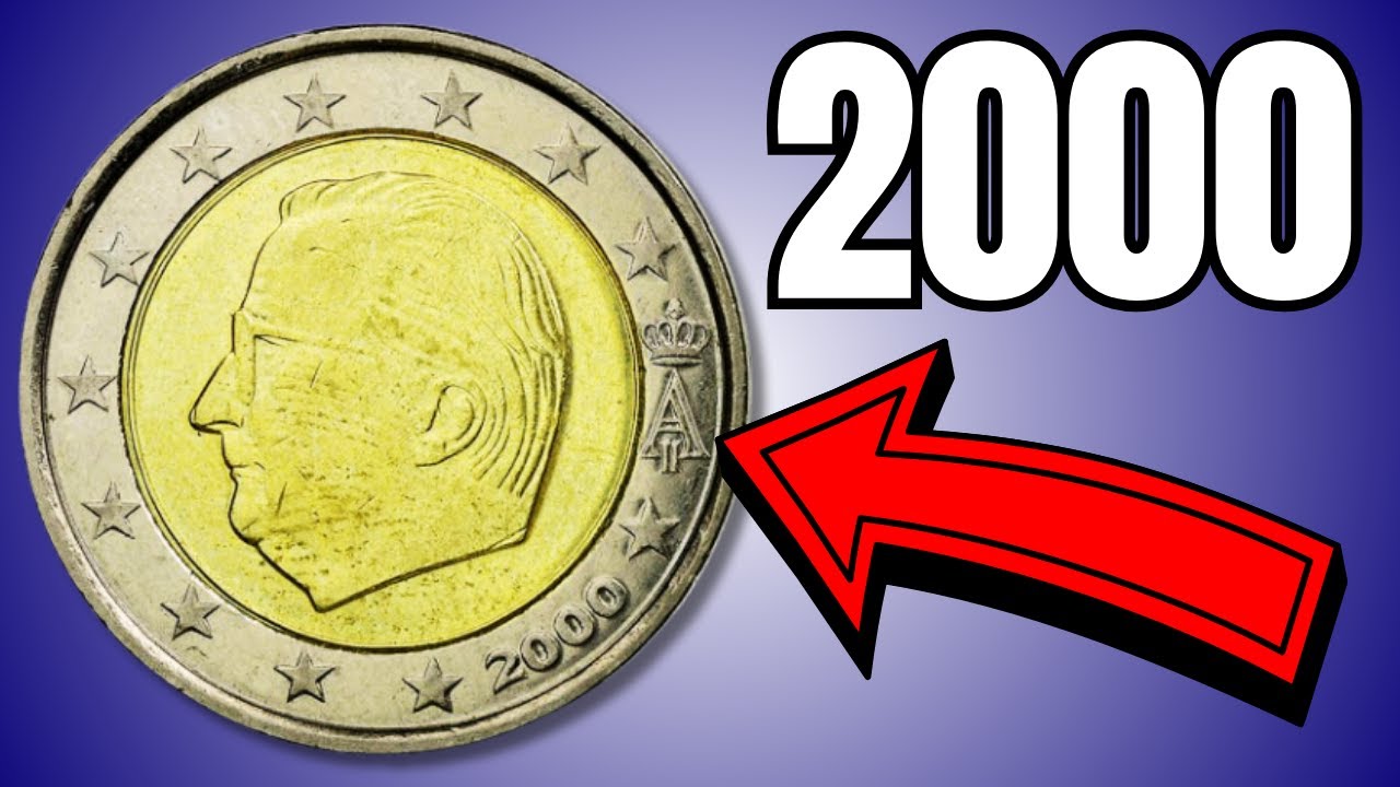 Piece De 2 Euros Rare Belgique