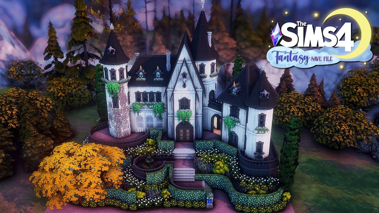 Vampire Mansion | Fantasy Save File | Sims 4 - YouTube Sims 4 Vampire Diaries Save File