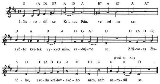 Vanocni Pisen Akordy