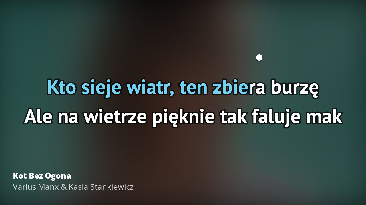 Varius Manx & Kasia Stankiewicz – Kot Bez Ogona | Tekst piosenki Kasia Stankiewicz Kot Bez Ogona Tekst