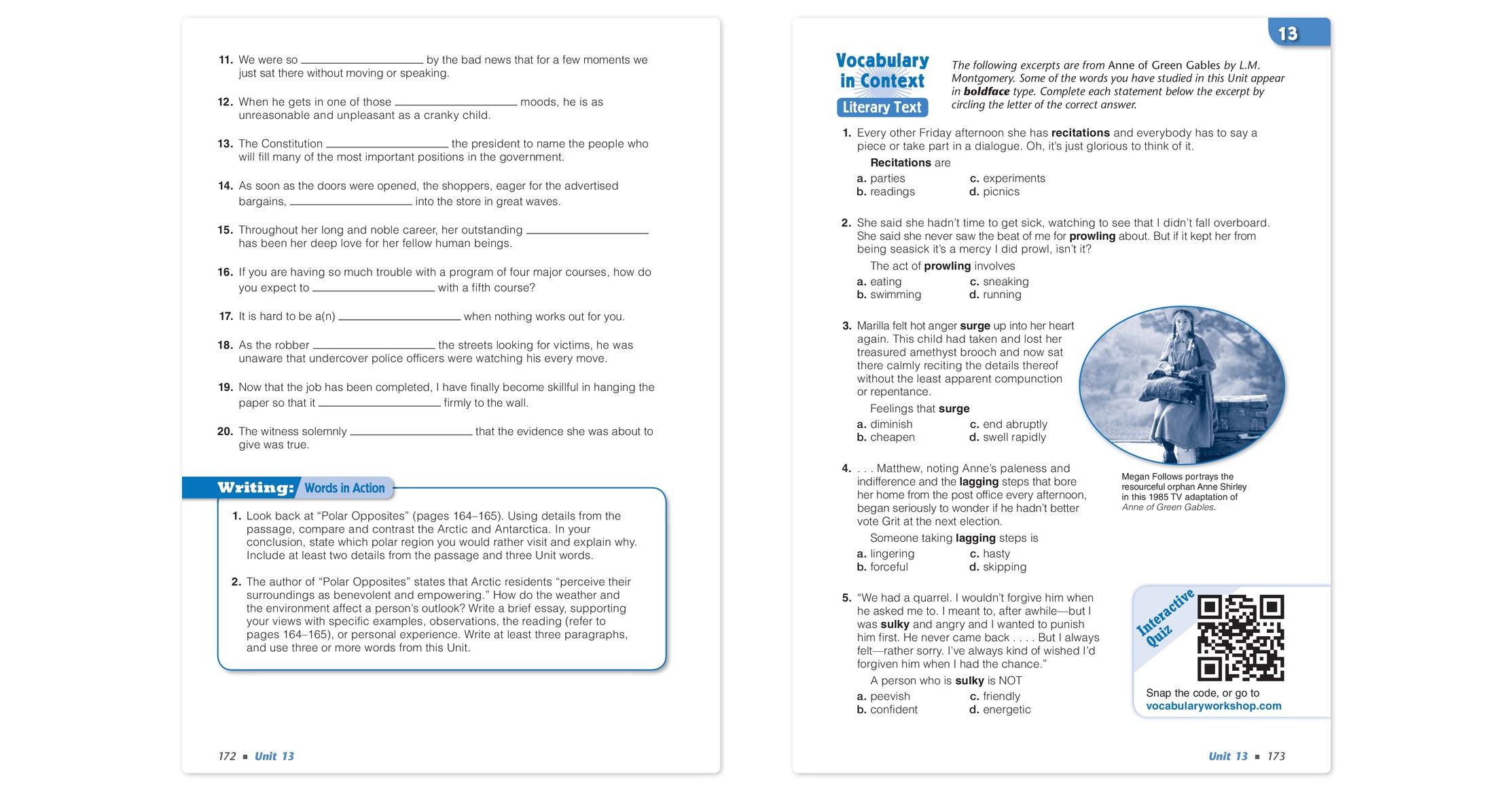 Vocabulary Workshop Level E Review Units 4 6 Answer Key