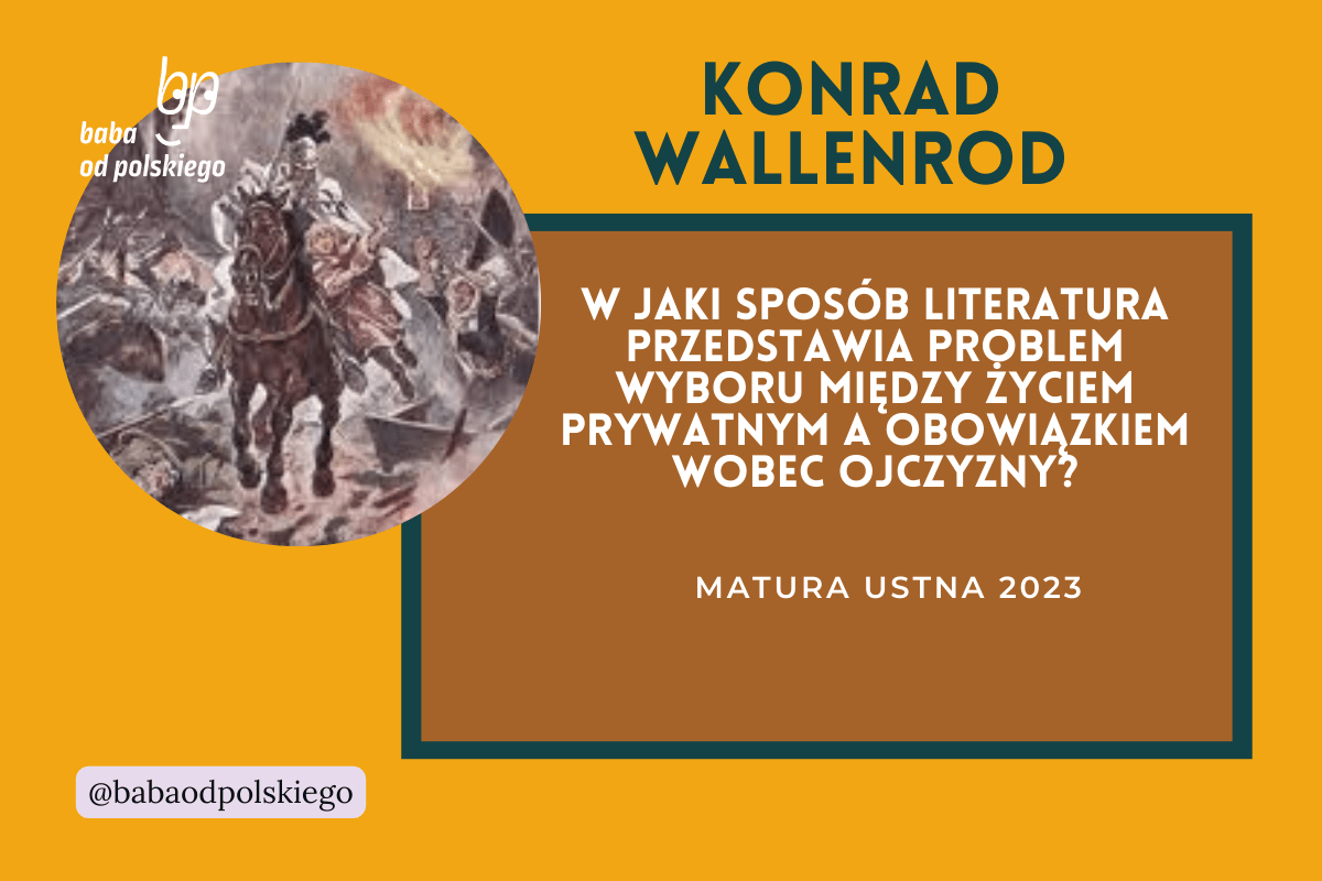W jaki sposób literatura przedstawia problem wyboru między życiem Wyjasnij W Jaki Sposob Konrad Pojmuje Istote Poezji I Rola Poety