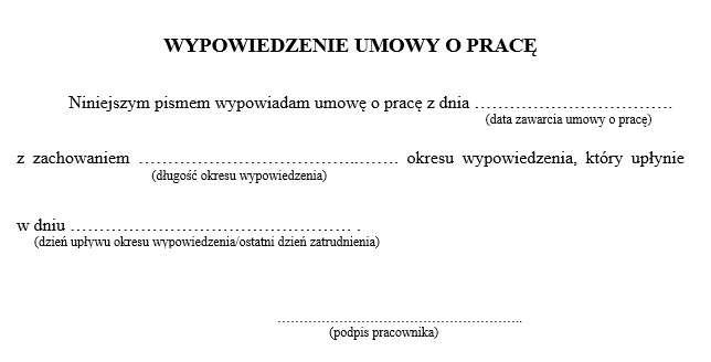 W jaki sposób pracownik może rozwiązać umowę o pracę? * Kadry w pigułce Wypowiedzenie Umowy O Pracę Na Czas Określony Przez Pracodawcę