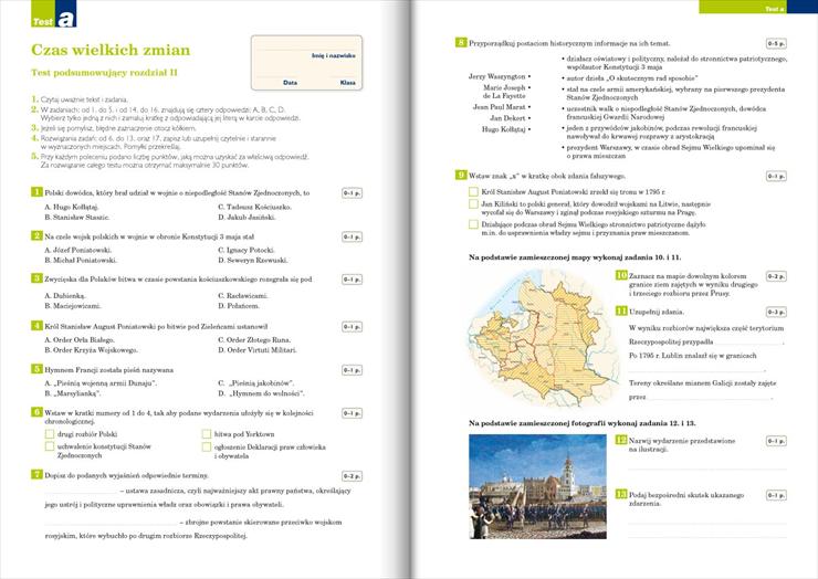 Sprawdzian Z Historii Klasa 3 Liceum Dzial 1 Odpowiedzi