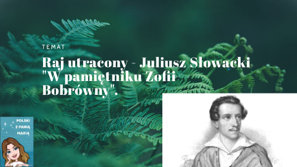 W pamiętniku Zofii Bobrówny | Genially Z Pamietnika Zofii Bobrwny Tekst