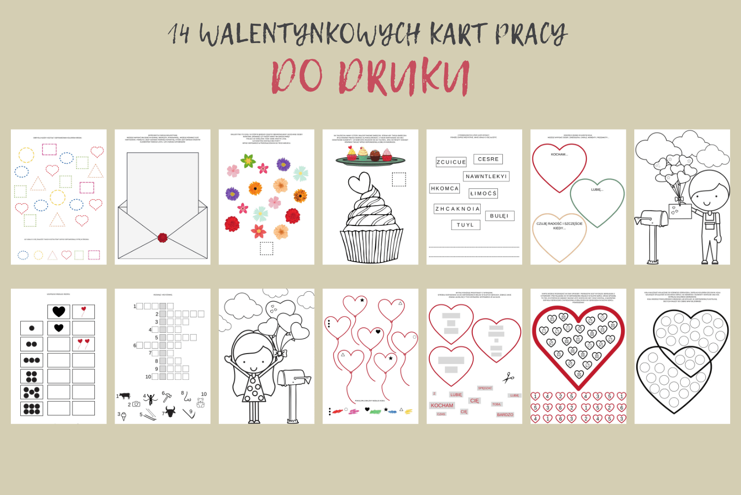 Zadania Do Drukowania Dla Dzieci