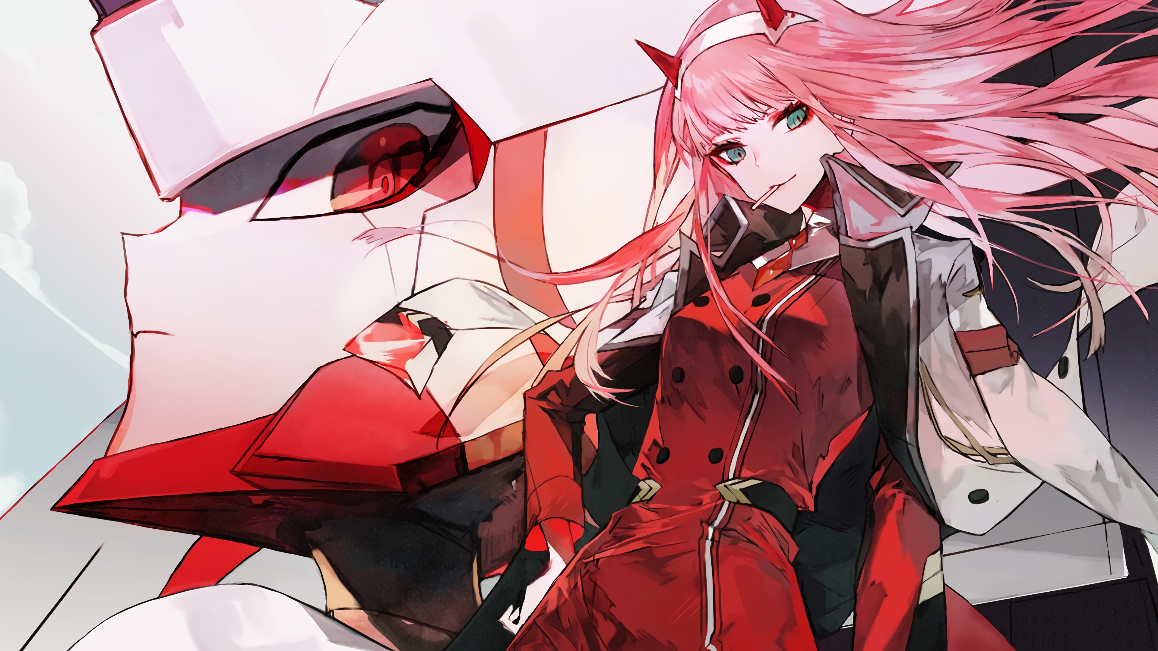 Wallpaper : Darling in the FranXX, Zero Two Darling in the FranXX Darling In The Franxx Two Zero