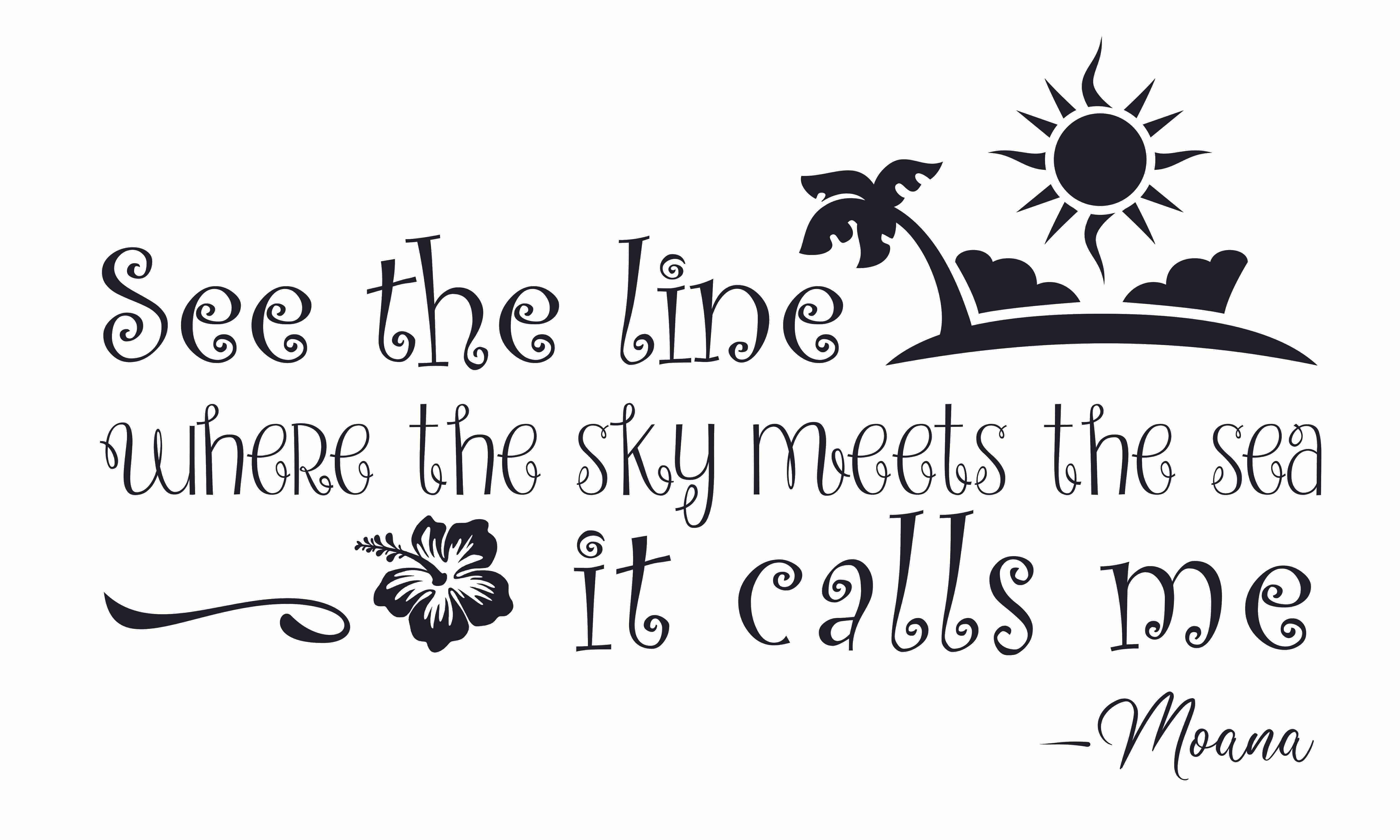 See The Line Where The Sky Meets The Sea Lyrics