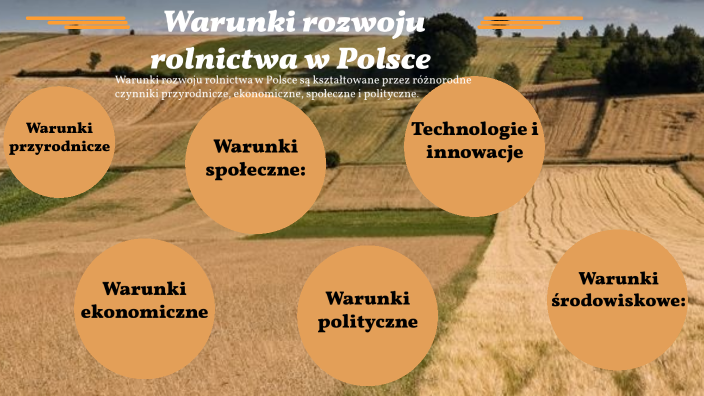 Warunki rozwoju rolnictwa w Polsce by Franek Pindel on Prezi Czynniki Rozwoju Polskiego Rolnictwa