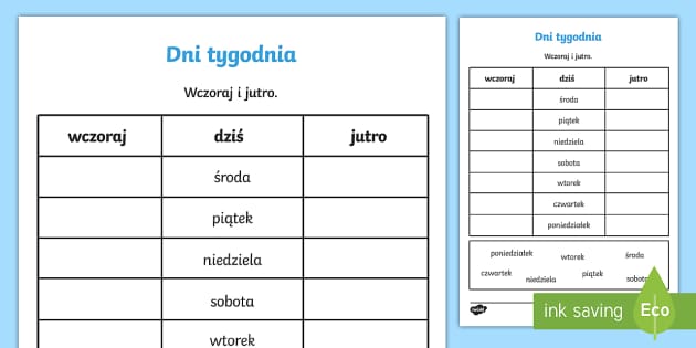Wczoraj I Dziś Klasa 5 Zadania
