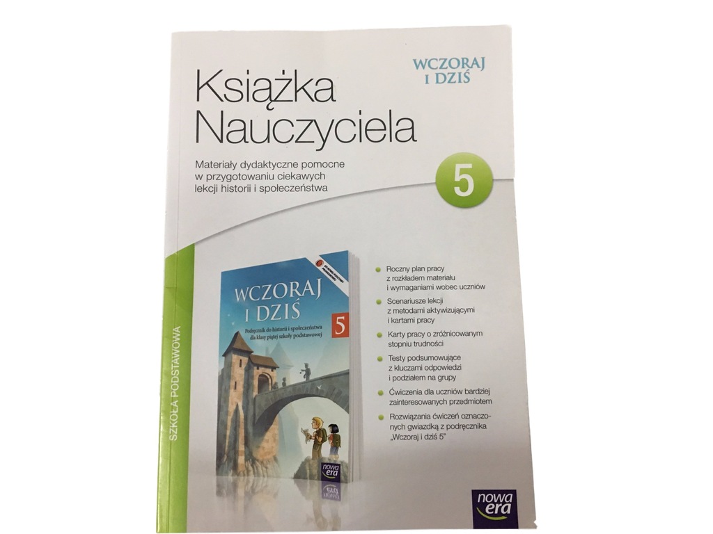 WCZORAJ I DZIŚ KL 5 SPRAWDZIANY NOWA ERA TEST - 7169496120 - oficjalne Wczoraj I Dziś Klasa 5 Sprawdziany