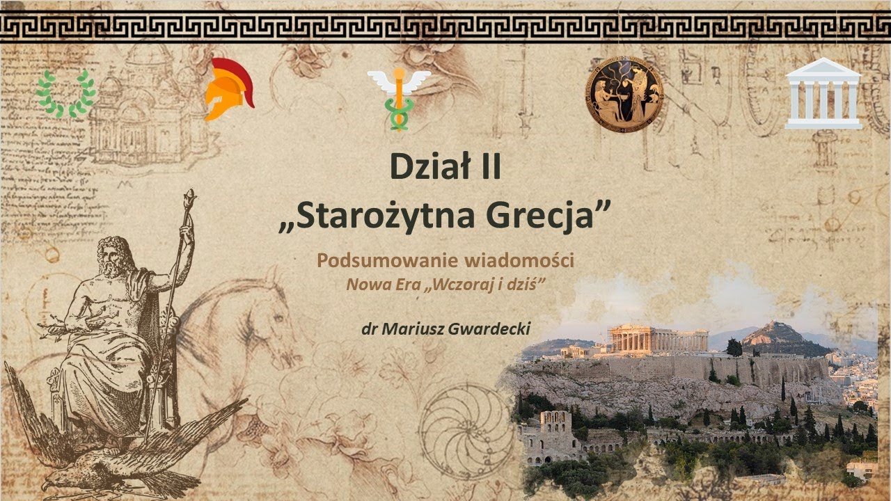 Wczoraj i Dziś - Starożytna Grecja (podsumowanie wiadomości) - YouTube Historia Klasa 5 Wczoraj I Dziś