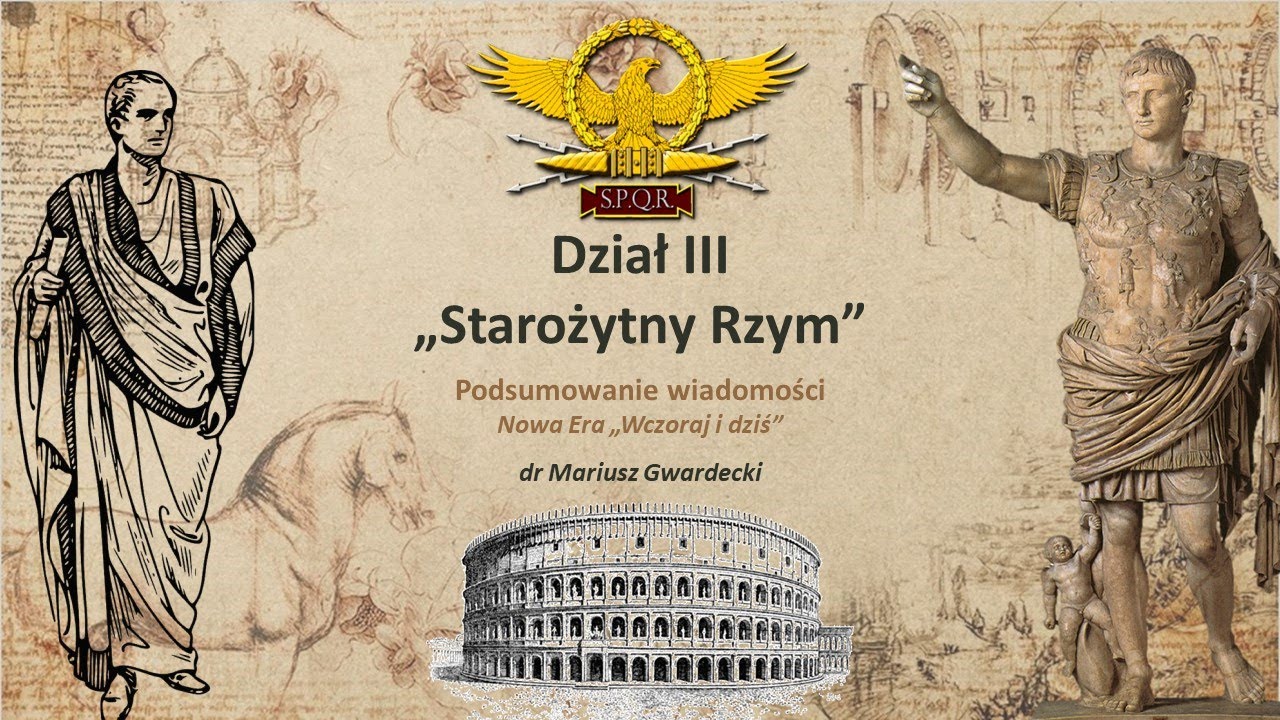 Wczoraj i Dziś - Starożytny Rzym (podsumowanie wiadomości) - YouTube Historia Wczoraj I Dziś Klasa 4
