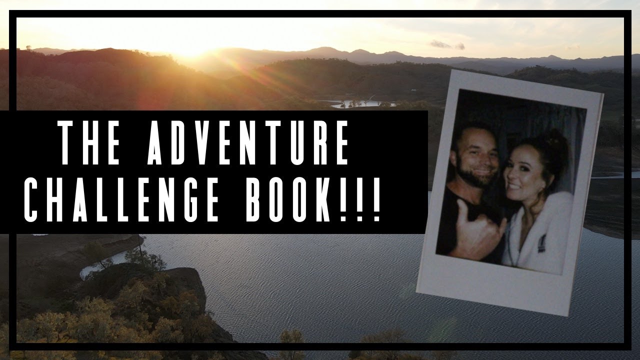 We Bought The Adventure Challenge Book - couples edition, in bed The Adventure Challenge Book Couples Edition