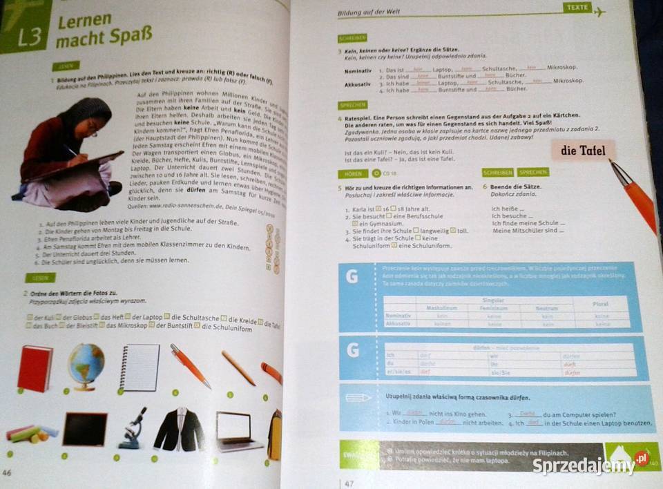 Welttour 1 Podręcznik z ćw. Język niemiecki Chełm - Sprzedajemy.pl Welttour Deutsch 1 ćwiczenia Pdf