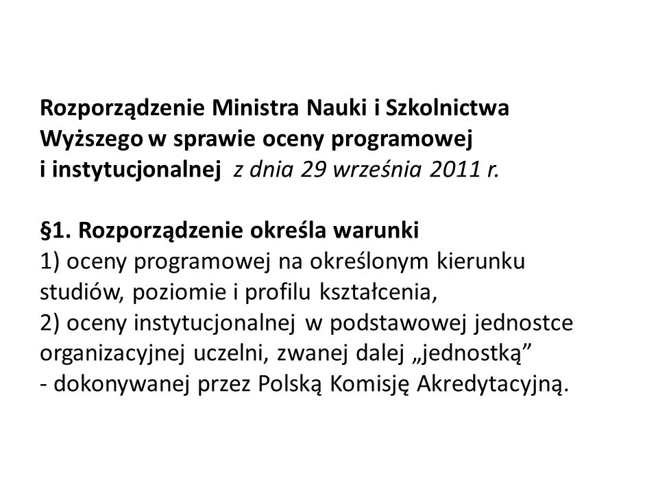 Wewnętrzny system zapewniania jakości - ppt pobierz Rozporządzenie W Sprawie Dopuszczenia Programów Nauczania 2015