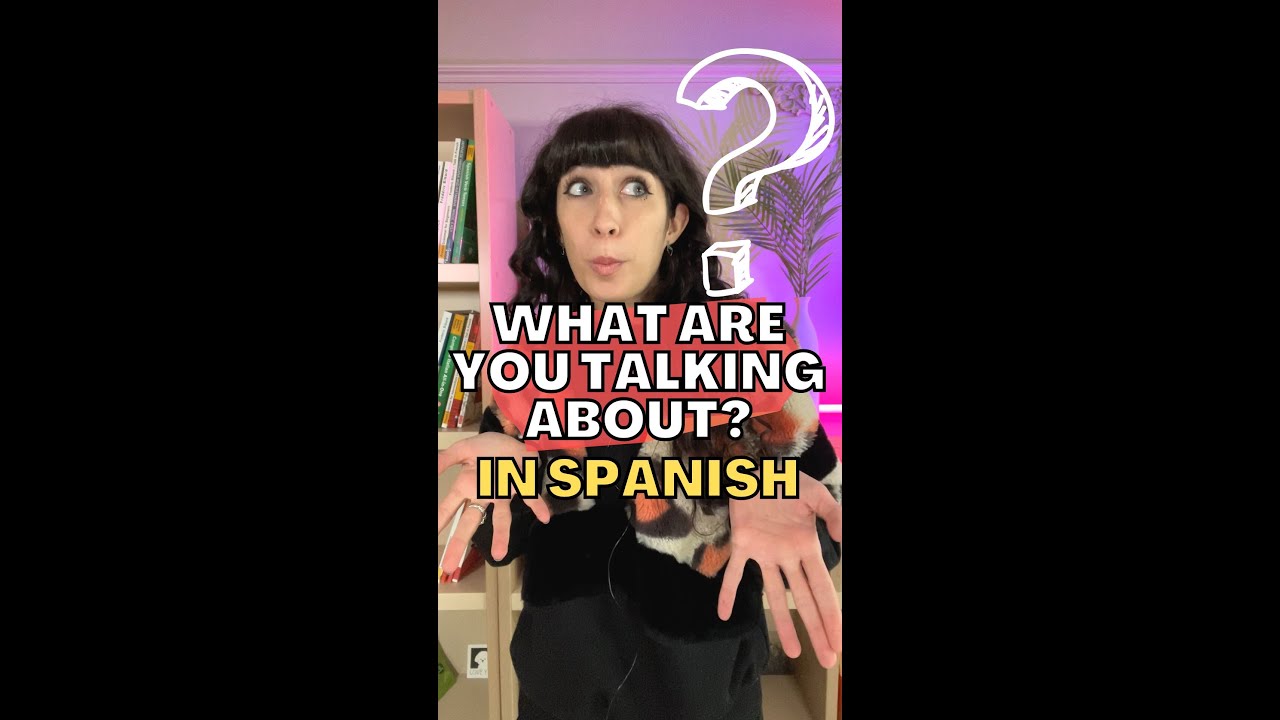 “What are you talking about?” in Spanish - YouTube Meme What Are You Talking About