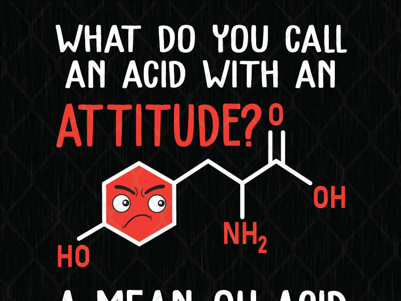 What Do You Call An Acid With An Attitude by SVG Prints on Dribbble What Do You Call An Acid With Attitude