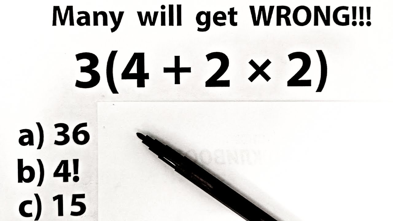 what is the answer: 3( 4 + 2 × 2) = - YouTube Lesson 9 Homework 4 3 Answer Key