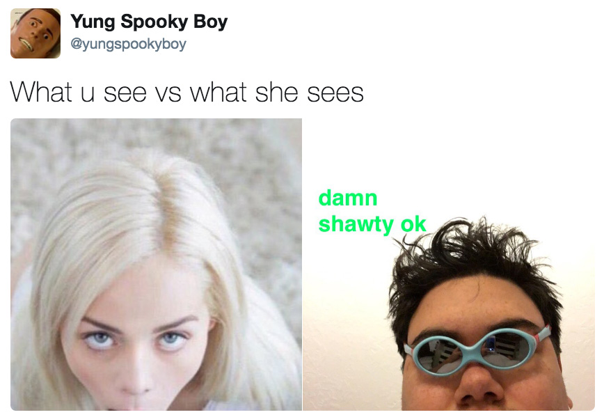 What You See Vs What She Sees Template What She Sees Meme Template